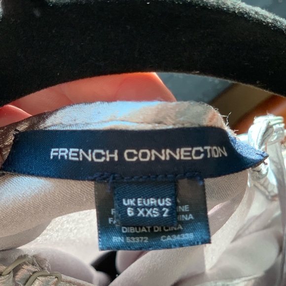 French Connection silver slip dress - Picture 8 of 10